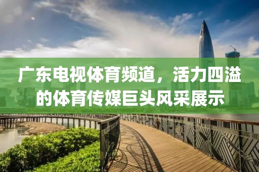 广东电视体育频道，活力四溢的体育传媒巨头风采展示