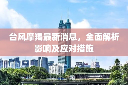 台风摩羯最新消息，全面解析影响及应对措施