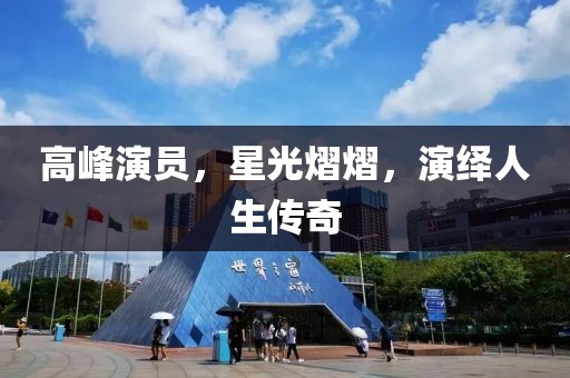 高峰演员，星光熠熠，演绎人生传奇