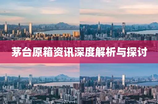 茅台原箱资讯深度解析与探讨