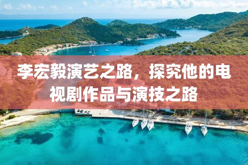 李宏毅演艺之路，探究他的电视剧作品与演技之路