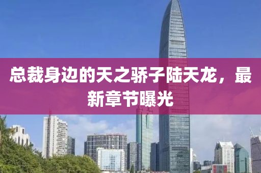 总裁身边的天之骄子陆天龙，最新章节曝光