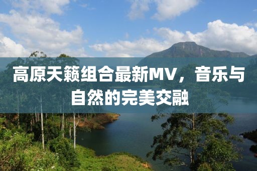 高原天籁组合最新MV，音乐与自然的完美交融