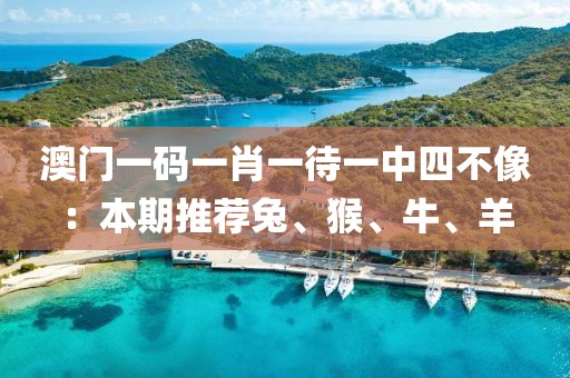 澳门一码一肖一待一中四不像：本期推荐兔、猴、牛、羊