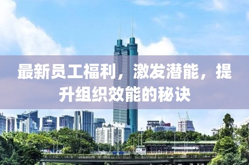 最新员工福利，激发潜能，提升组织效能的秘诀