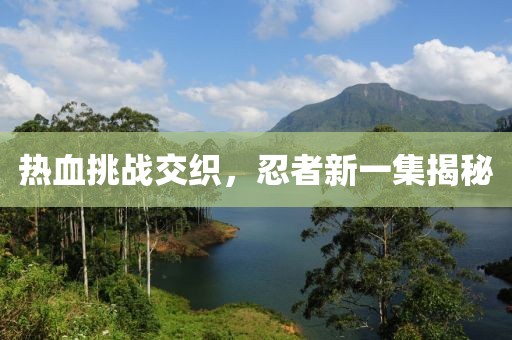 热血挑战交织，忍者新一集揭秘