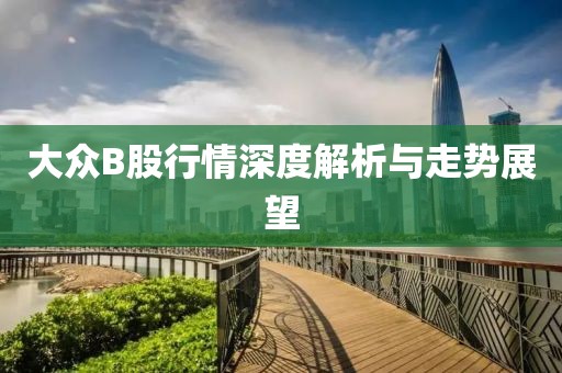 大众B股行情深度解析与走势展望