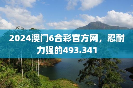 2024澳门6合彩官方网，忍耐力强的493.341