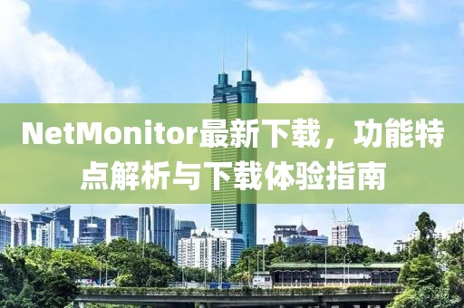 NetMonitor最新下载，功能特点解析与下载体验指南