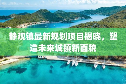 静观镇最新规划项目揭晓，塑造未来城镇新面貌