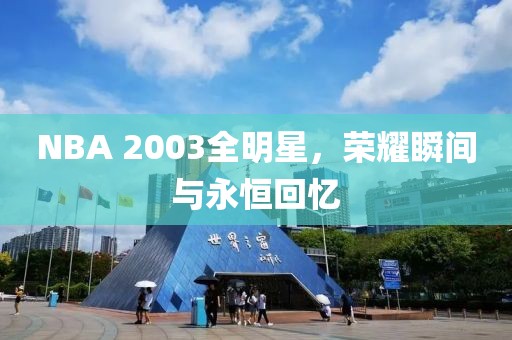 NBA 2003全明星，荣耀瞬间与永恒回忆