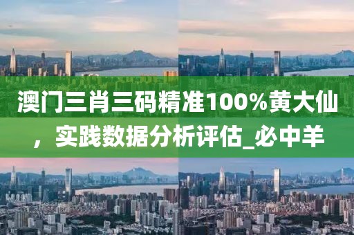 澳门三肖三码精准100%黄大仙，实践数据分析评估_必中羊