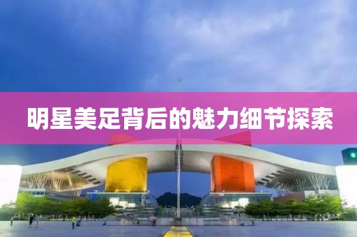 明星美足背后的魅力细节探索