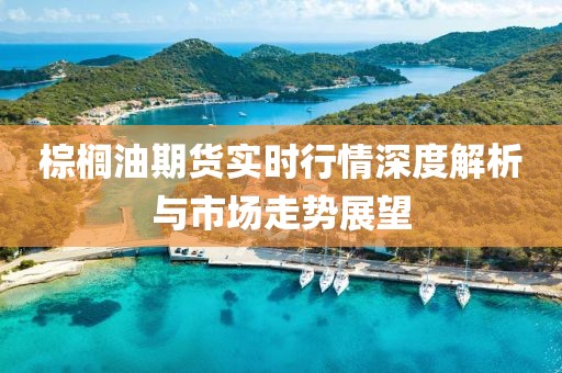 棕榈油期货实时行情深度解析与市场走势展望