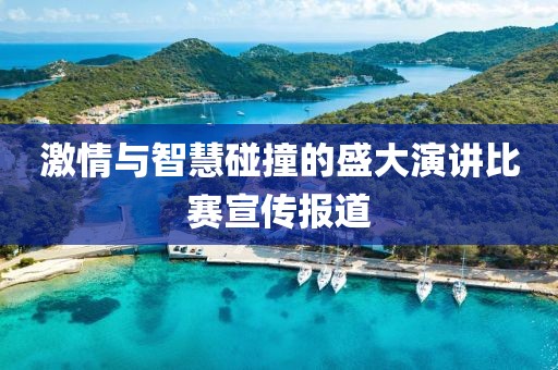 激情与智慧碰撞的盛大演讲比赛宣传报道