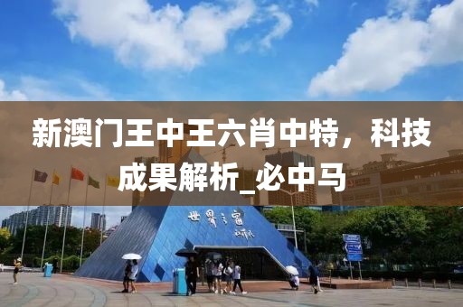 新澳门王中王六肖中特，科技成果解析_必中马