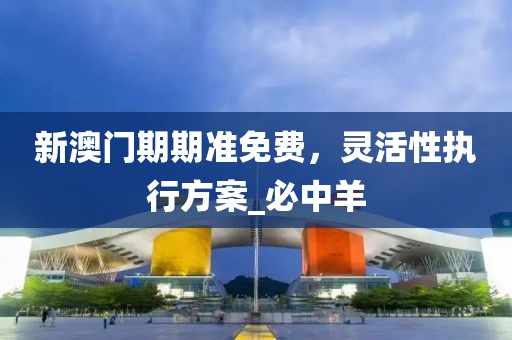 新澳门期期准免费，灵活性执行方案_必中羊