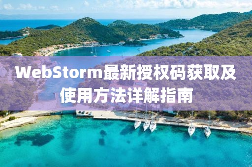 WebStorm最新授权码获取及使用方法详解指南