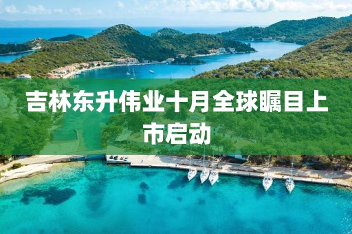 吉林东升伟业十月全球瞩目上市启动
