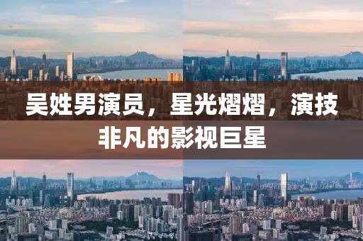吴姓男演员，星光熠熠，演技非凡的影视巨星