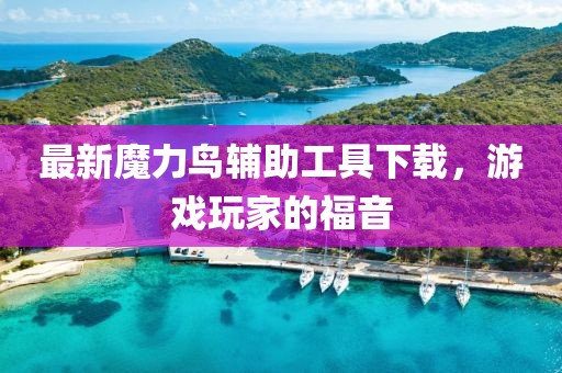 最新魔力鸟辅助工具下载，游戏玩家的福音
