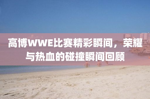 高博WWE比赛精彩瞬间，荣耀与热血的碰撞瞬间回顾